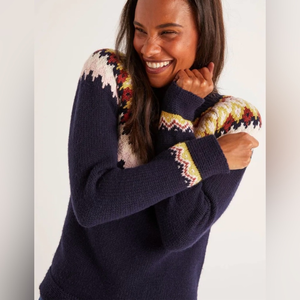 Anthropologie | Boden | Emma Fair Isle Sweater - Picture 7 of 9